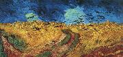 Vincent Van Gogh Wheatfield With Crows oil painting